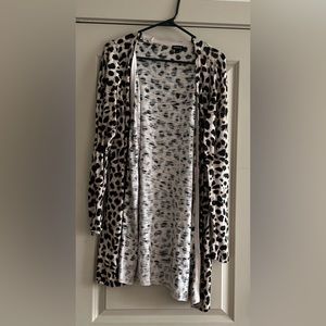 Cheetah print Cardigan 🐆
